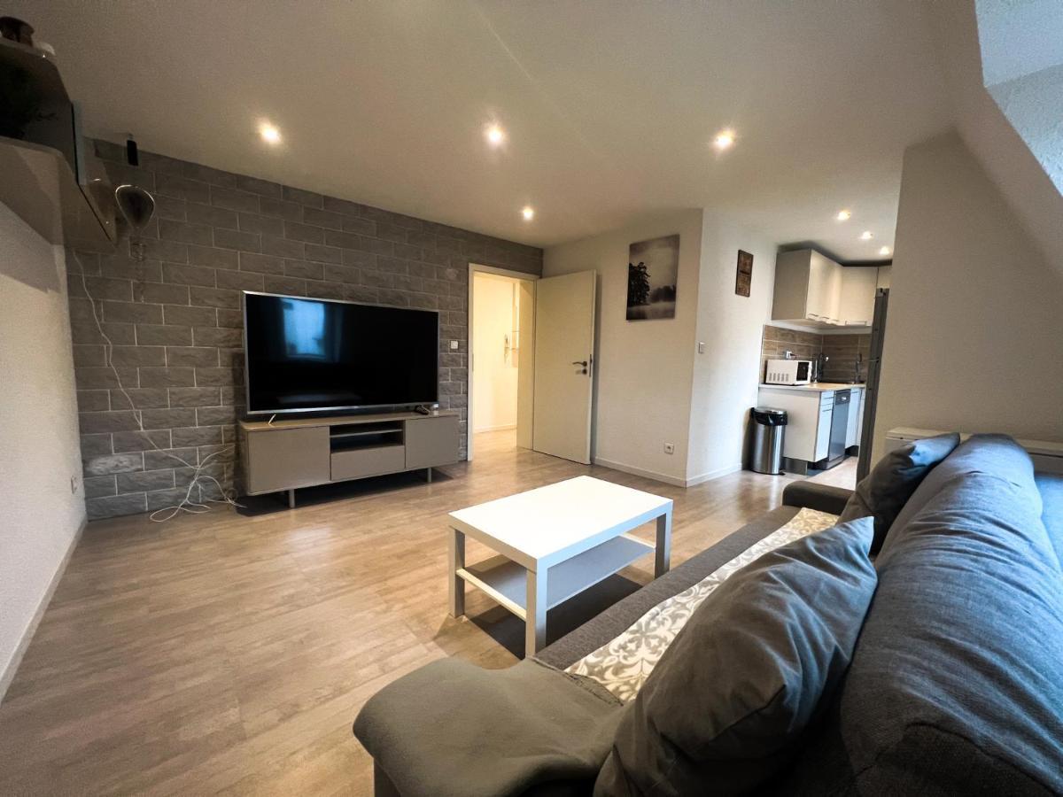 # Le 4 # Tres Beau Appartement T3 Neuf, Tout Confort, Mulhouse Centre Ville Dış mekan fotoğraf