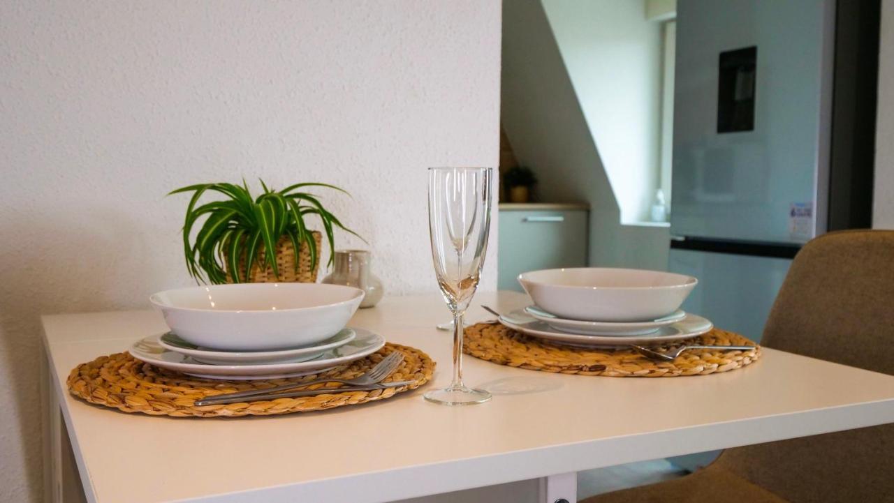 # Le 4 # Tres Beau Appartement T3 Neuf, Tout Confort, Mulhouse Centre Ville Dış mekan fotoğraf