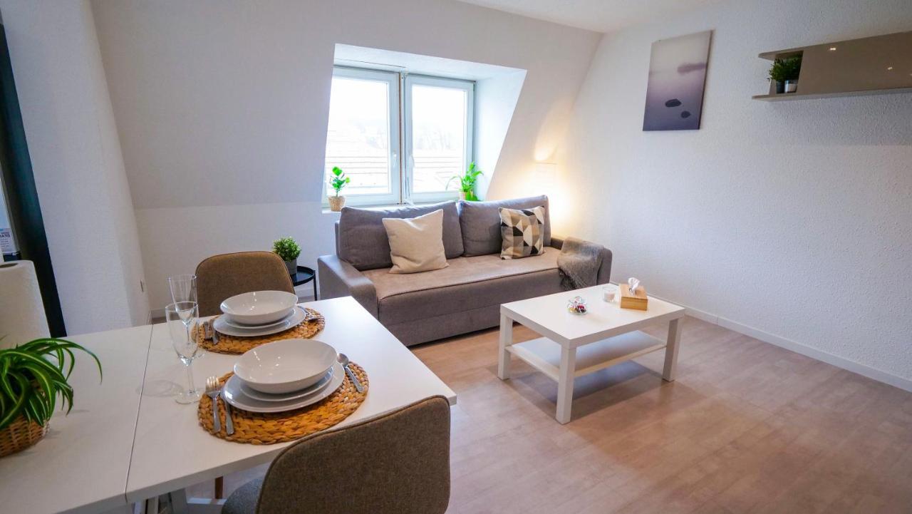 # Le 4 # Tres Beau Appartement T3 Neuf, Tout Confort, Mulhouse Centre Ville Dış mekan fotoğraf