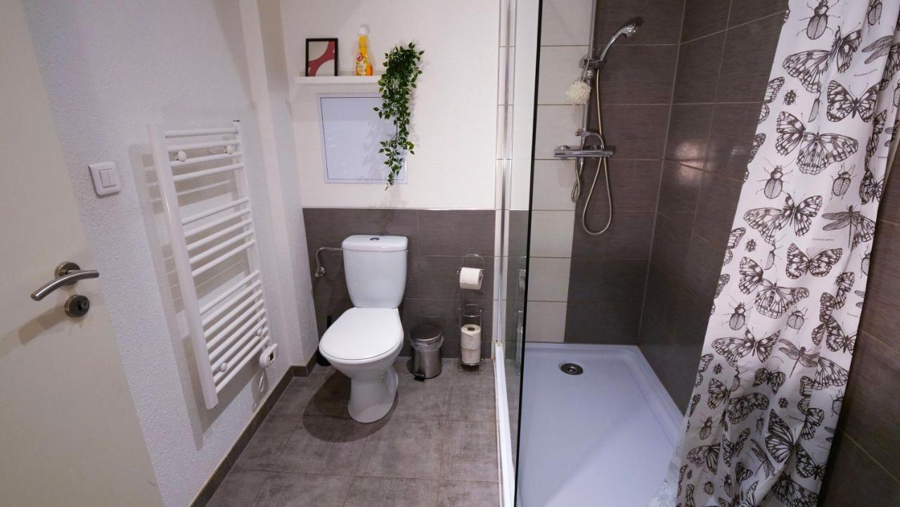 # Le 4 # Tres Beau Appartement T3 Neuf, Tout Confort, Mulhouse Centre Ville Dış mekan fotoğraf